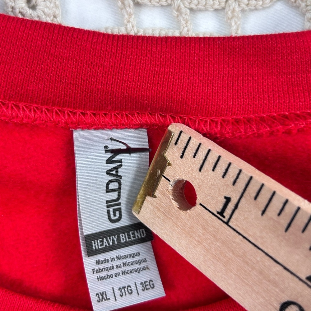 Mama Floral Graphic Sweatshirt Red | Cozy Mom Crewneck 3XL - Picture 6 of 10